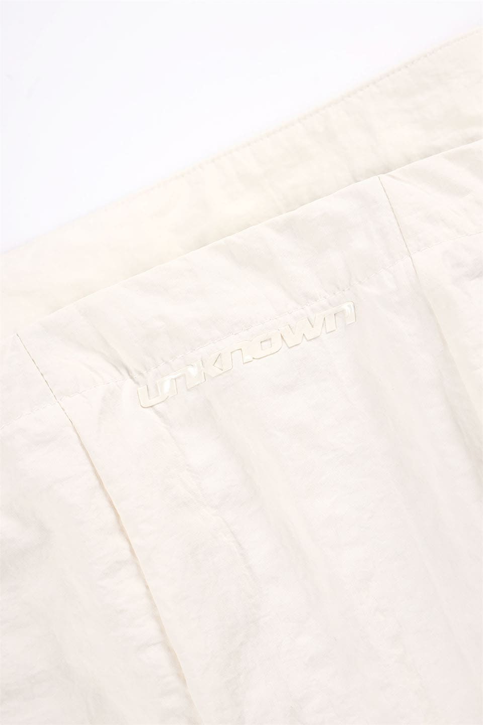 Cream Tonal Zip Trackie