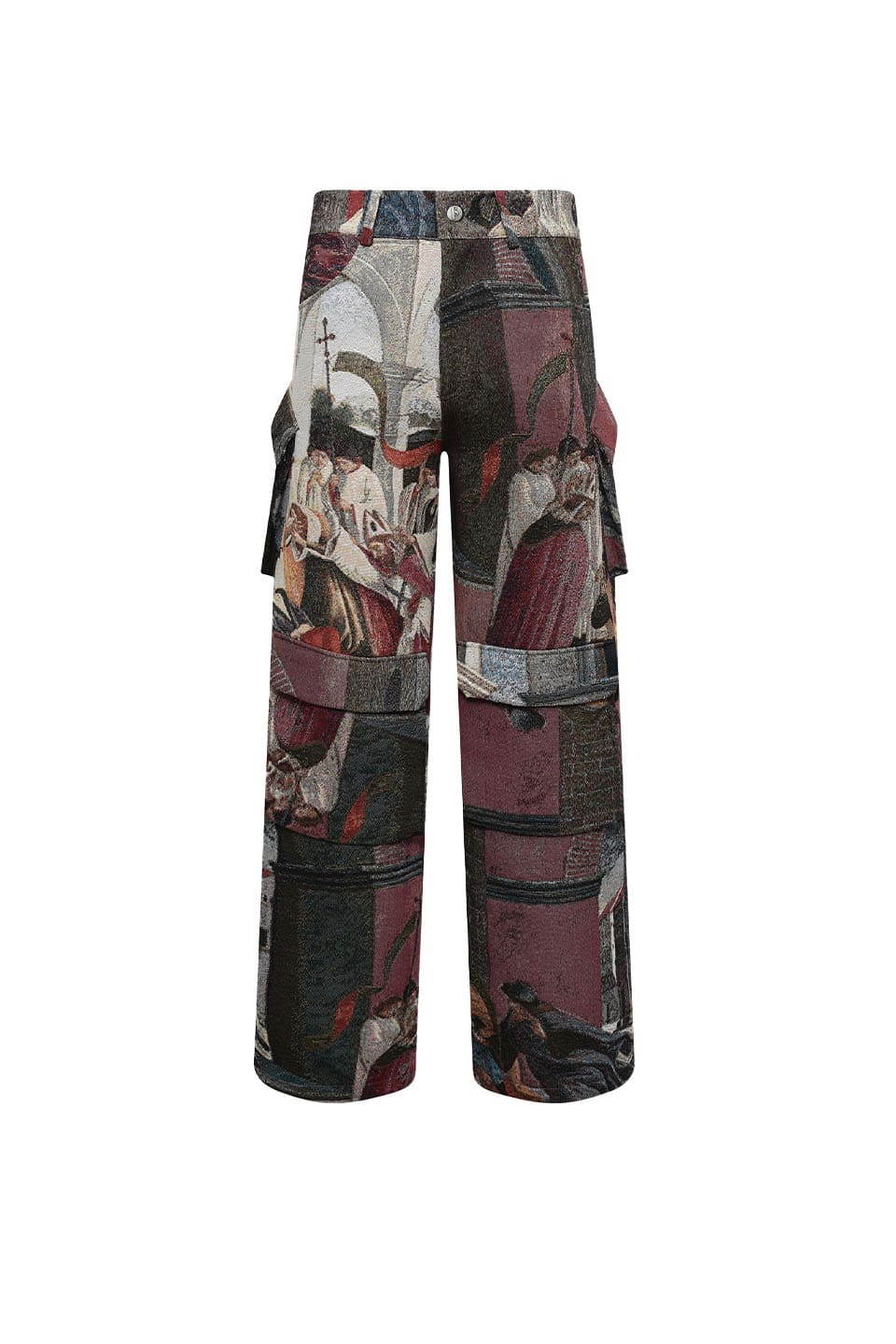 Artist Jacquard Weave Cargo Pants