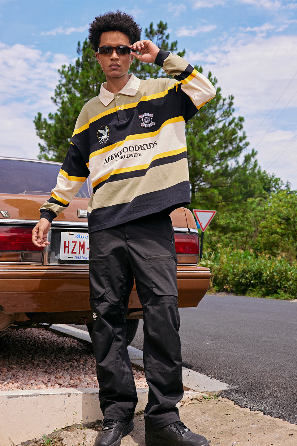 Stripe Polo Shirt
