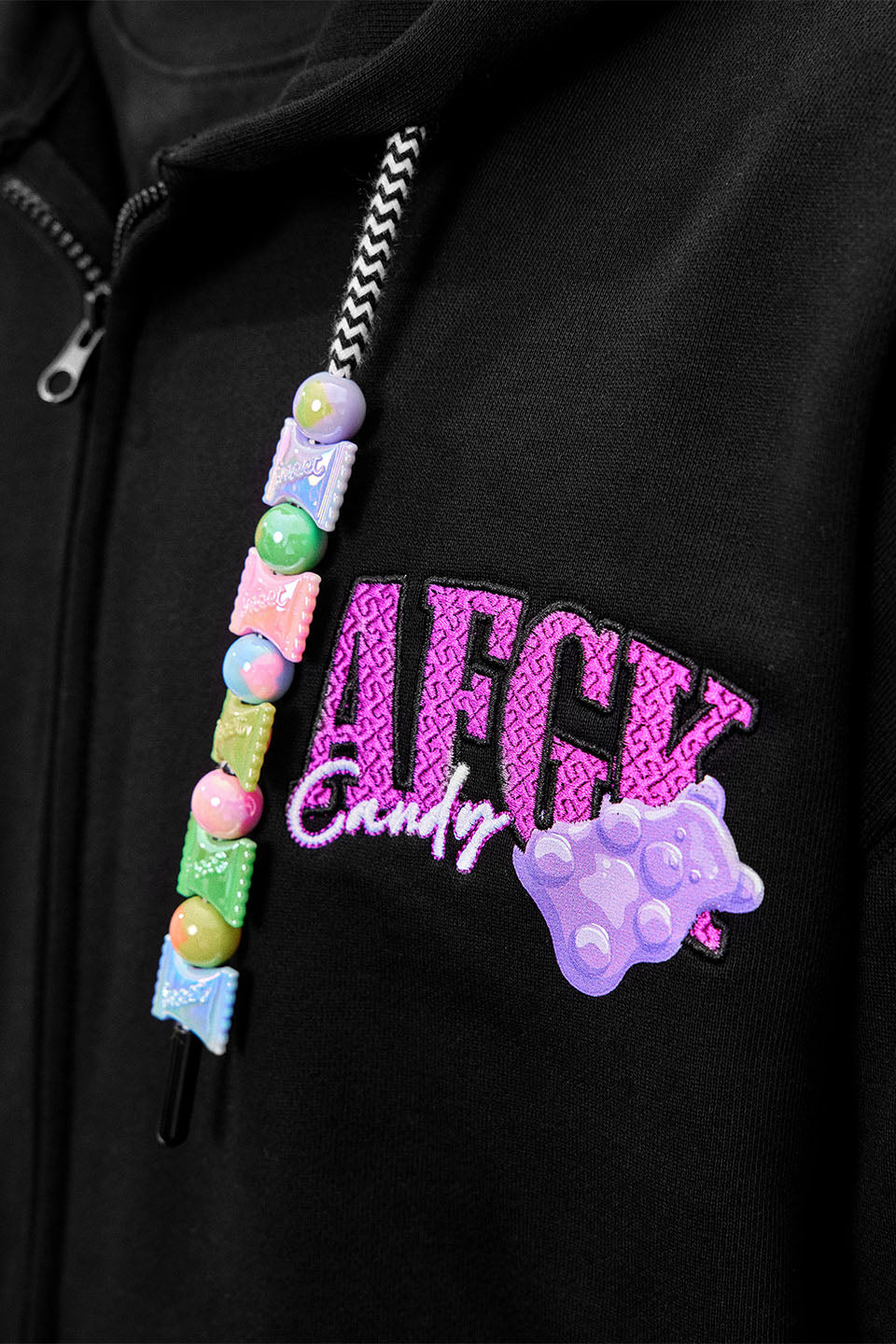 Candy Zip Up Hoodie