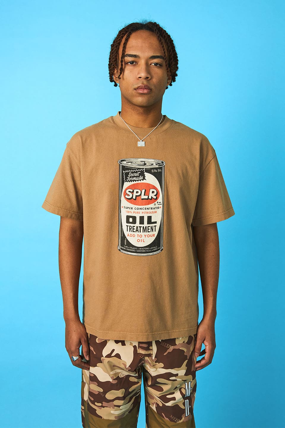 Washed Oil Tee