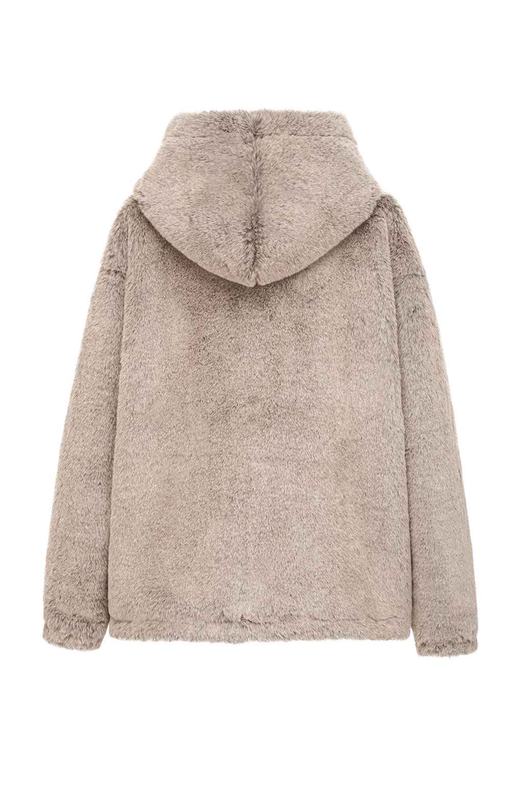 Faux Fur Hood Jacket