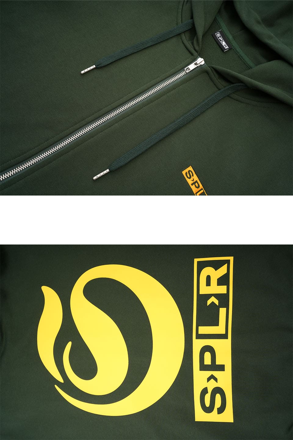 S Logo Zip Hoodie