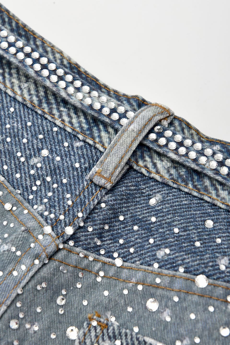 3D Printing Washed Full Diamond Denim