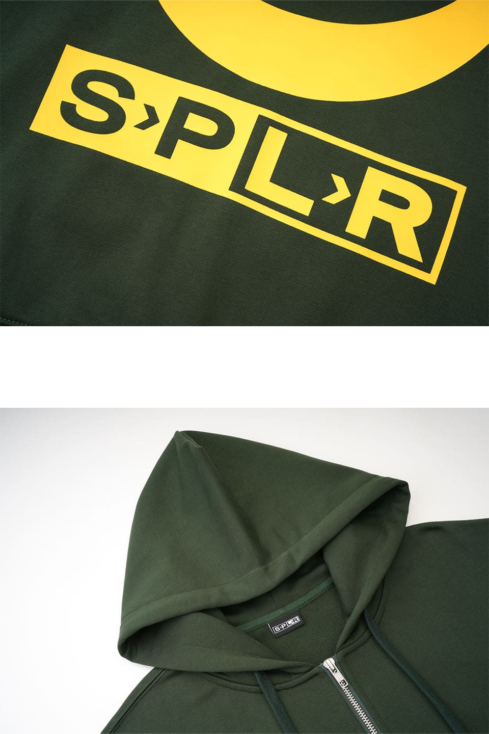 S Logo Zip Hoodie