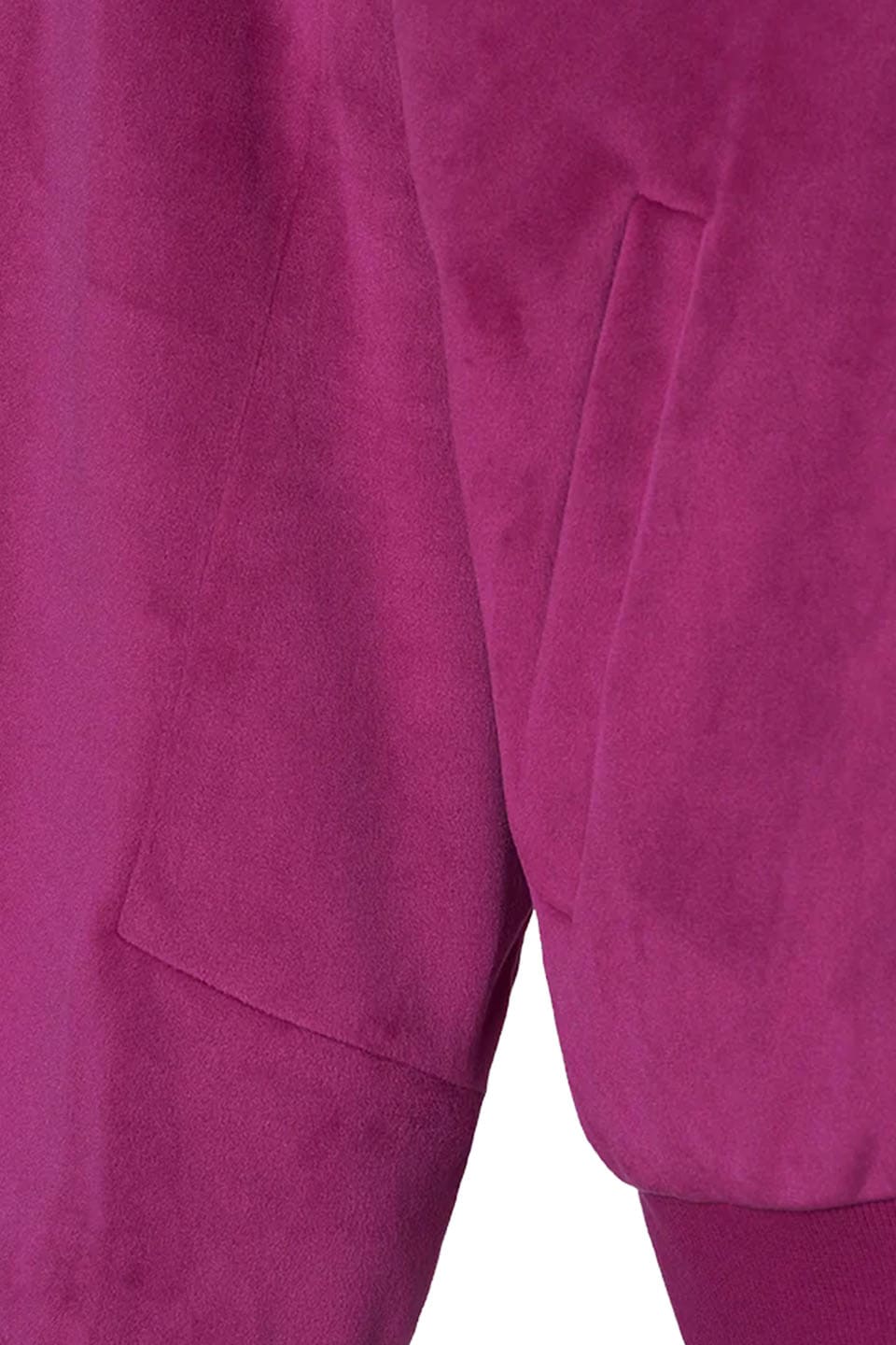 Polyester Velour Jacket