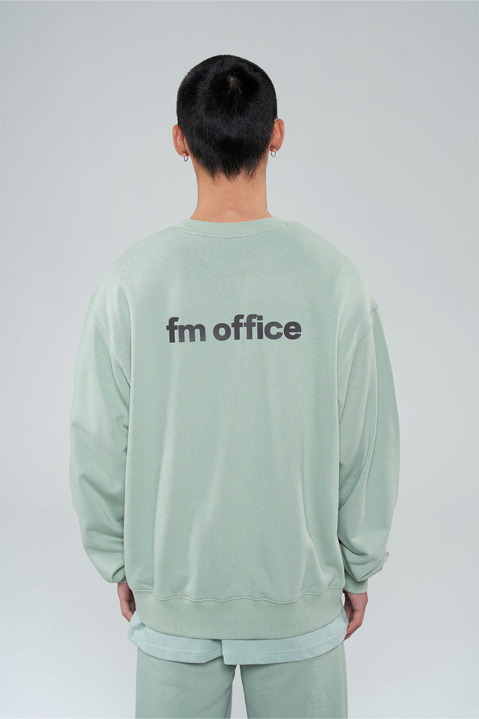 FM Office Logo Round Neck sweater