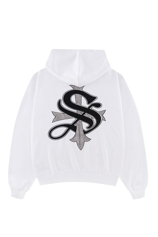 Lightweight Cross Zip Hoodie