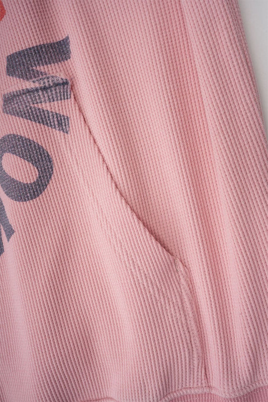 【予約商品】Washed Thermal Zip Hoodie【11月下旬お届け】