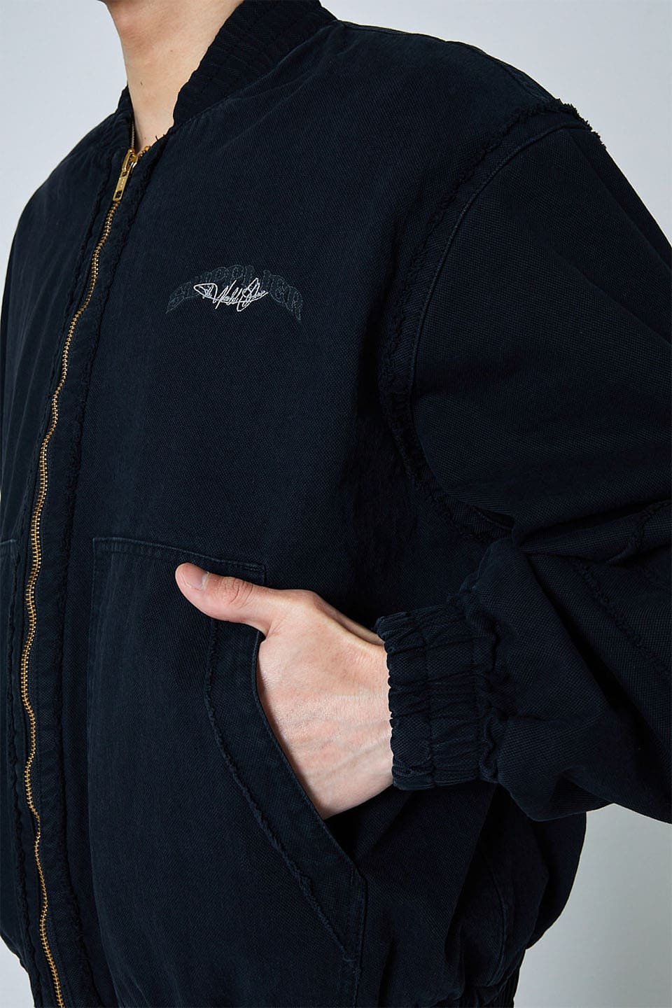 Switching Detail Bomber Jacket