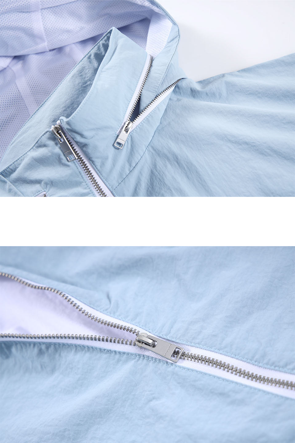 Baby Blue / White Track Jacket