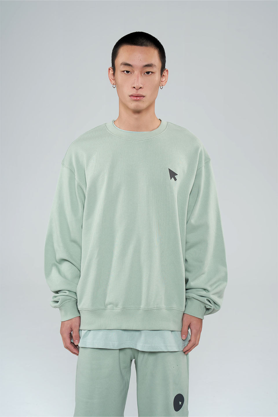 FM Office Logo Round Neck sweater