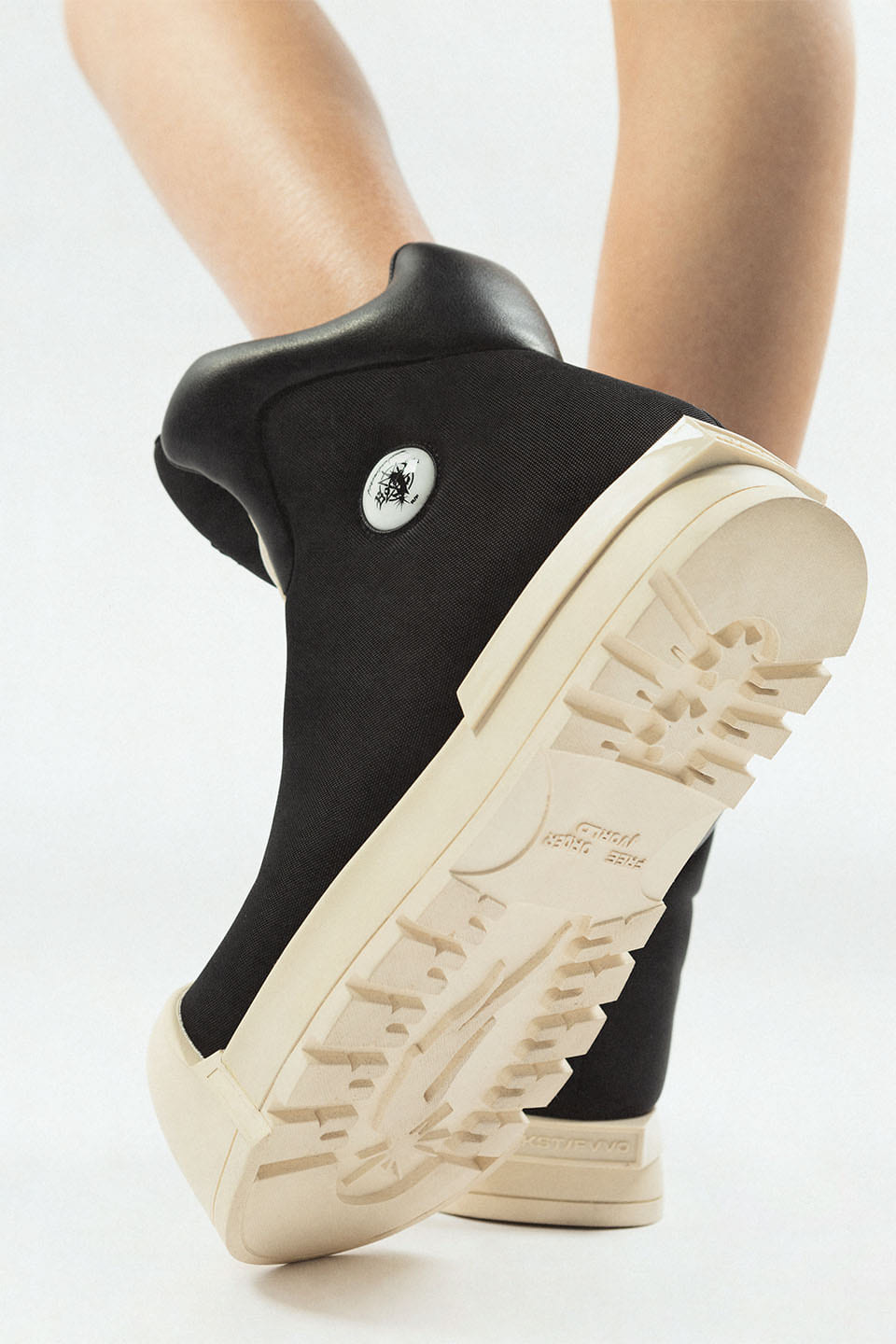 Thick Soled High Top Boots