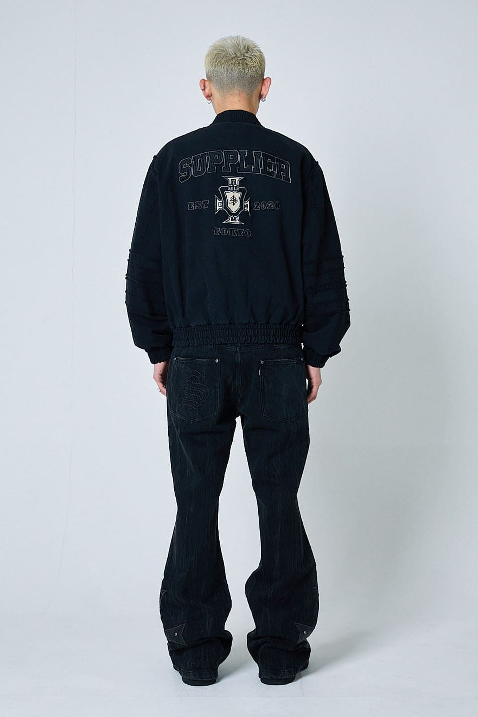 Switching Detail Bomber Jacket