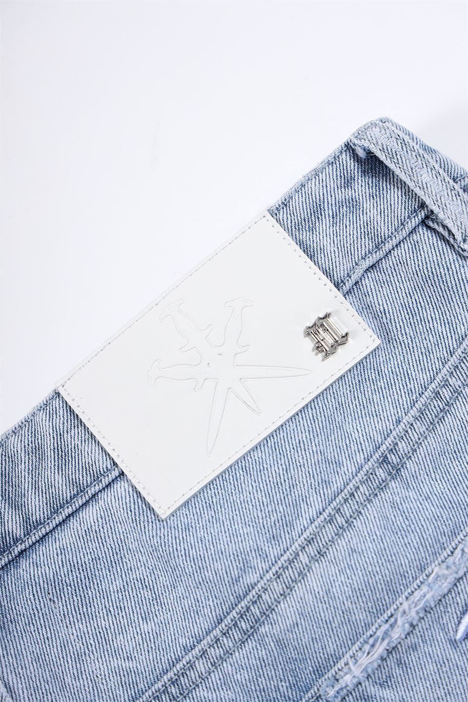 Dagger Embroidery Denim