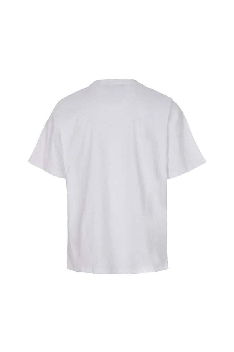 Unbalance Metal Clover Logo Slim T-Shirts