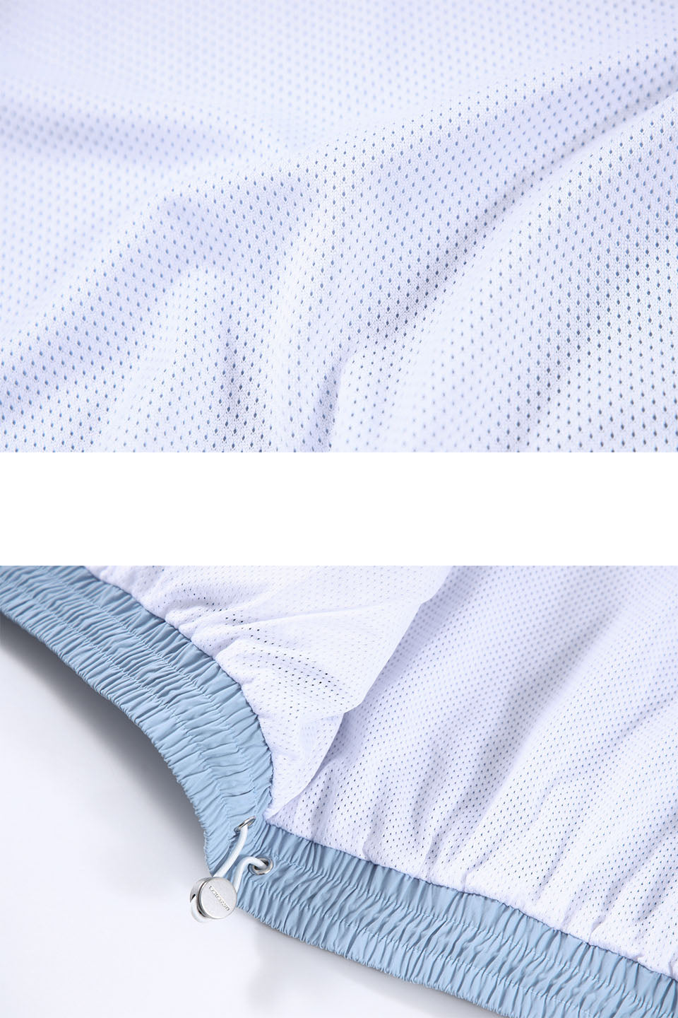 Baby Blue / White Track Jacket
