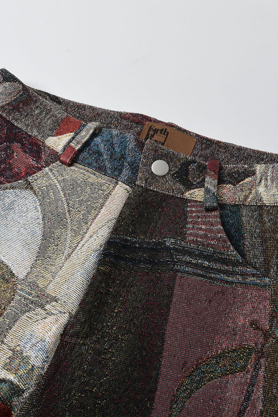 Artist Jacquard Weave Cargo Pants