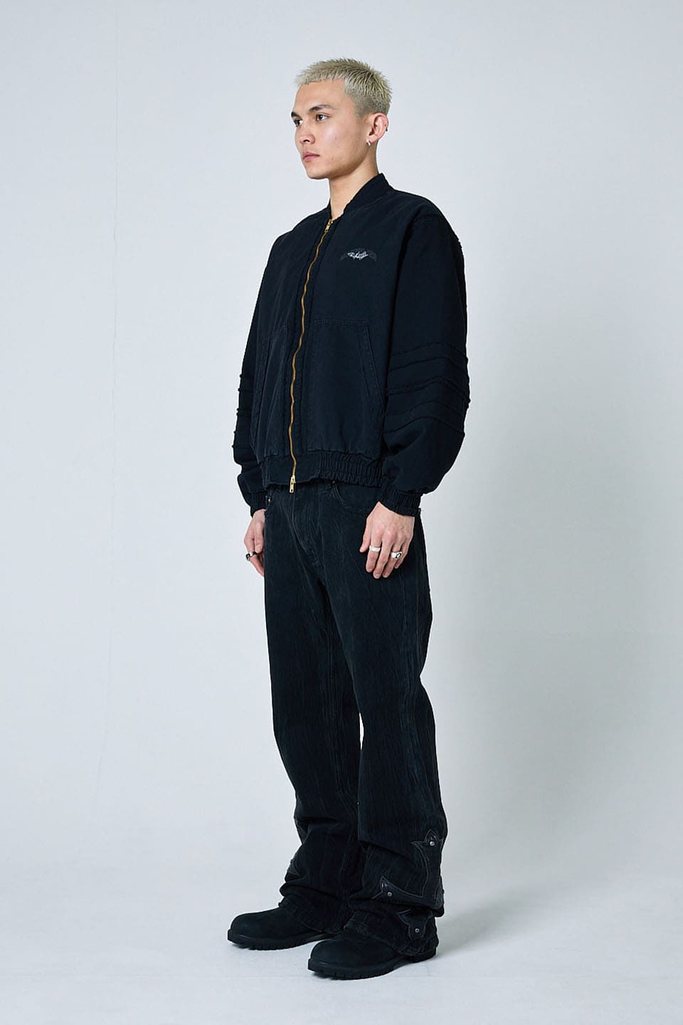 Switching Detail Bomber Jacket