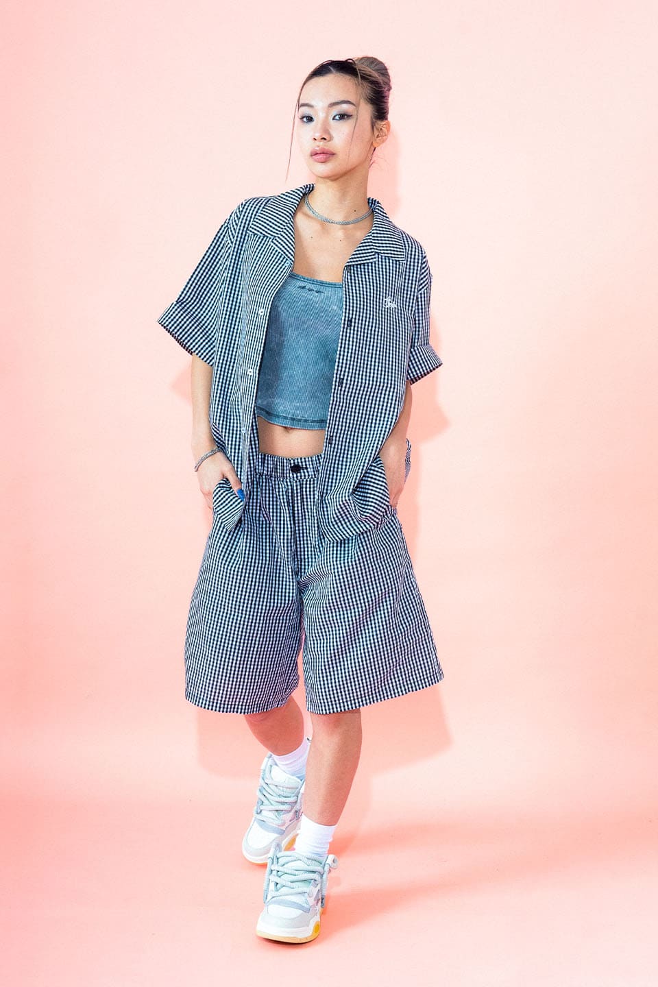 Checkered Shorts