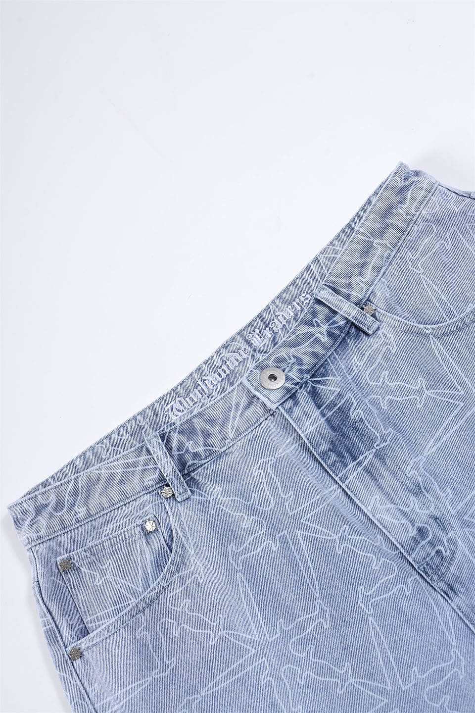 Regular Fit Un Patch Denim