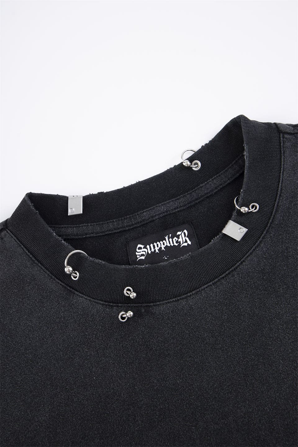 Vintage Wash Pierced Tee