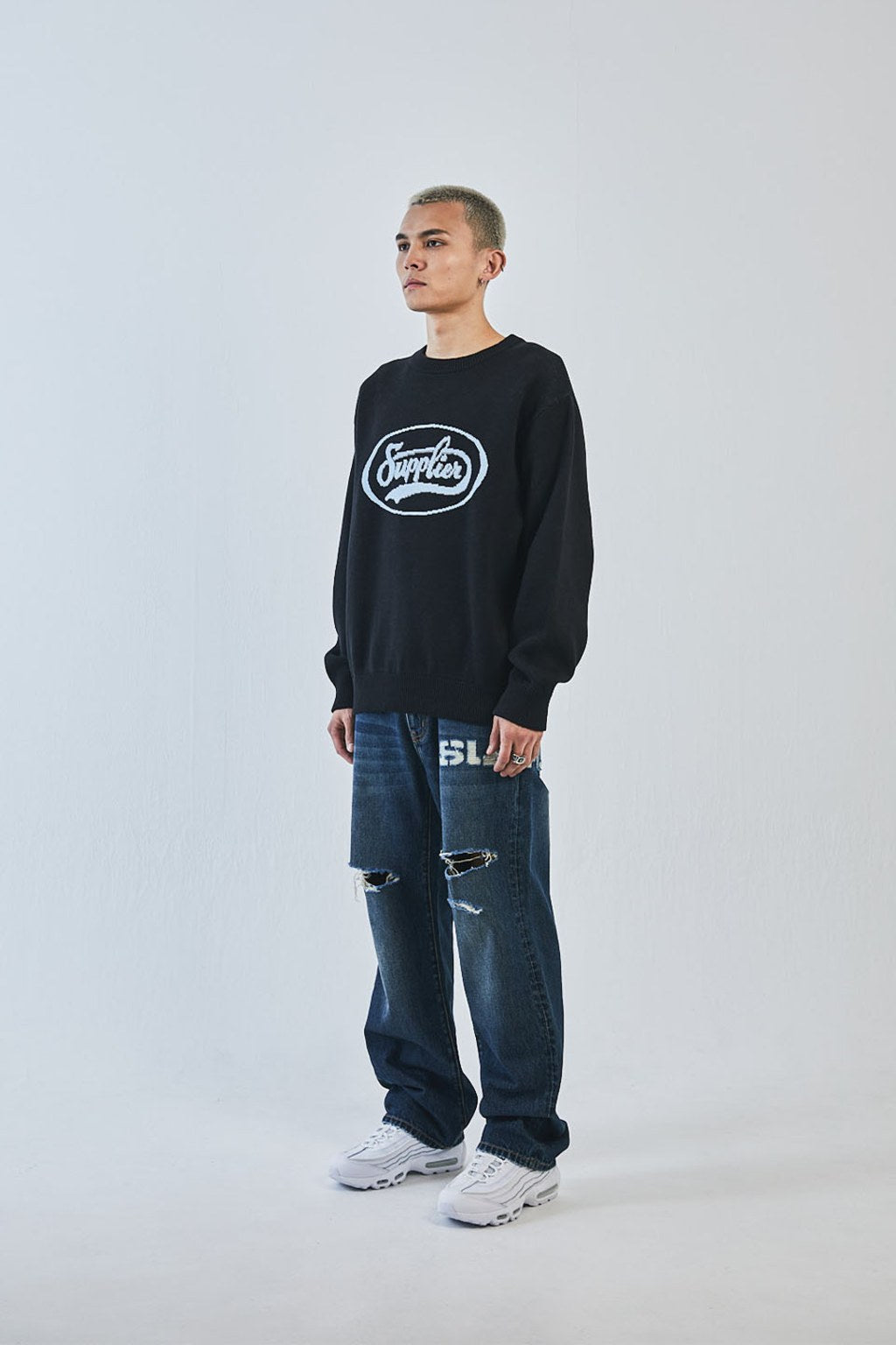 Coca Logo Crew Knit