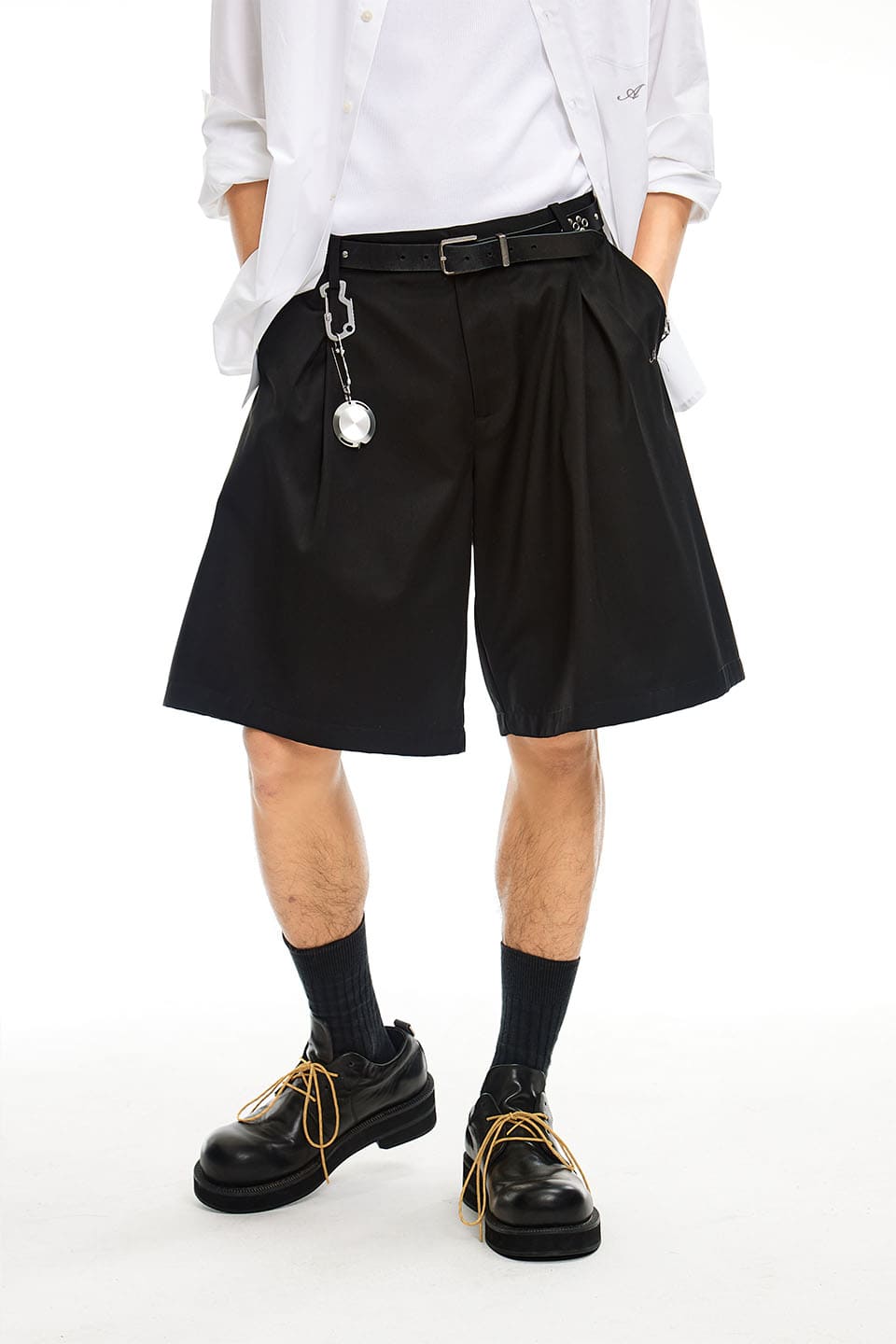 Oversized Suit Shorts