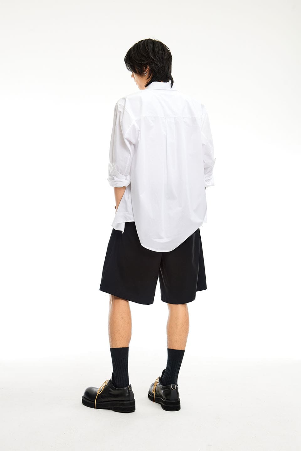 Oversized Suit Shorts