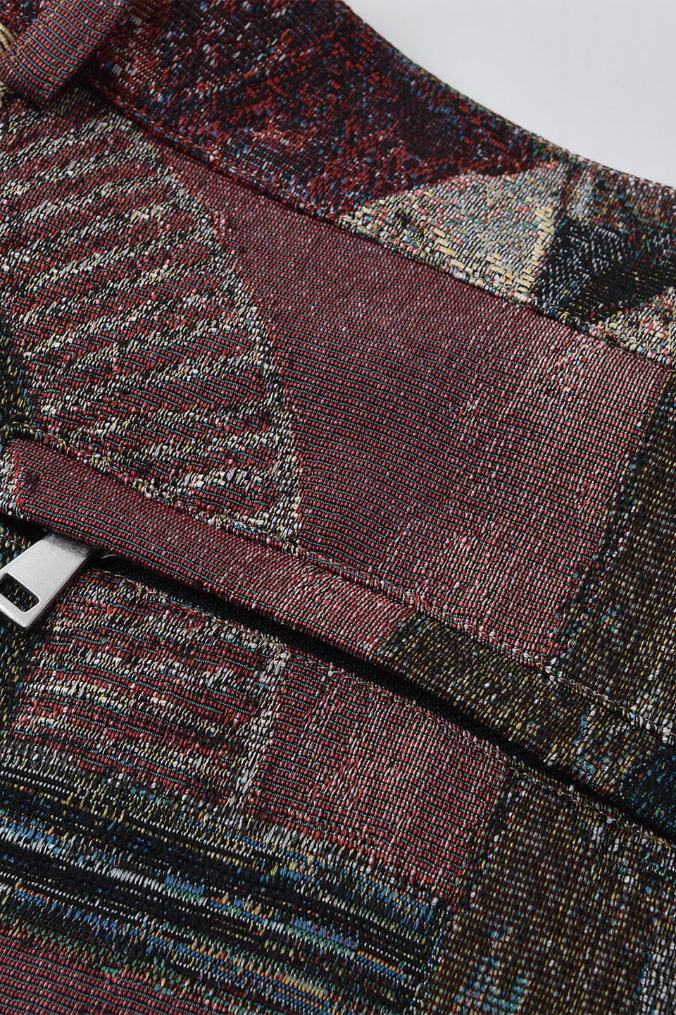 Artist Jacquard Weave Cargo Pants