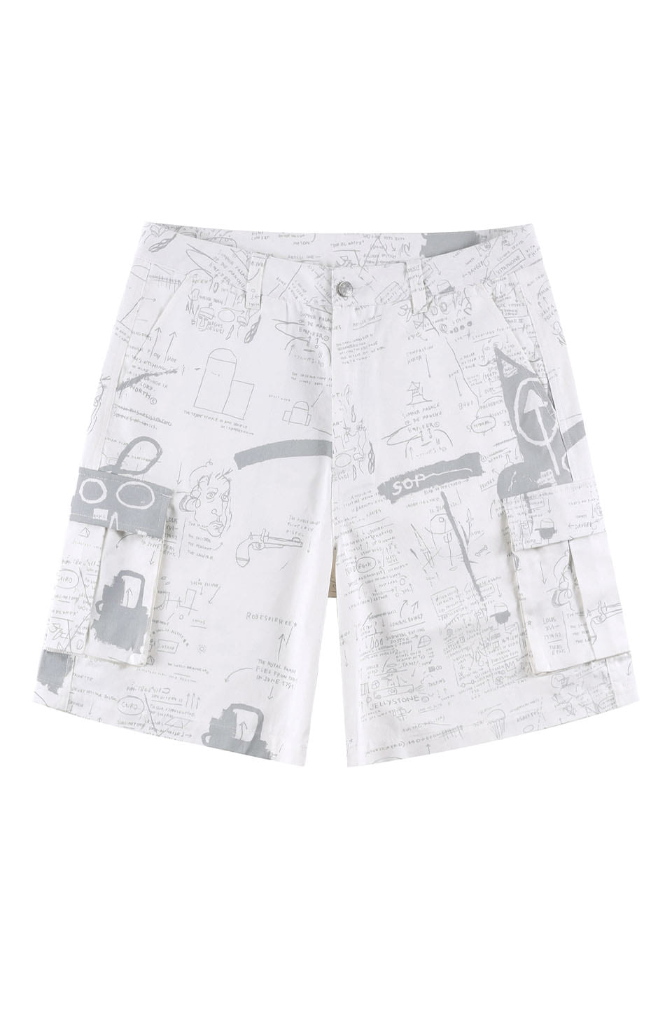 Basquiat Tuxedo Shorts