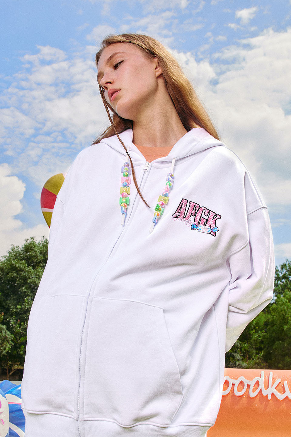 Candy Zip Up Hoodie