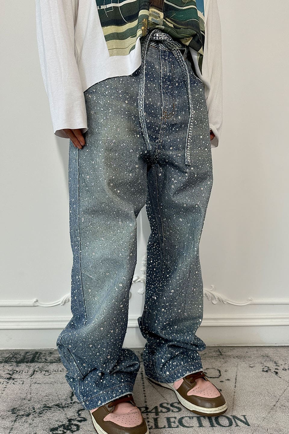 3D Printing Washed Full Diamond Denim