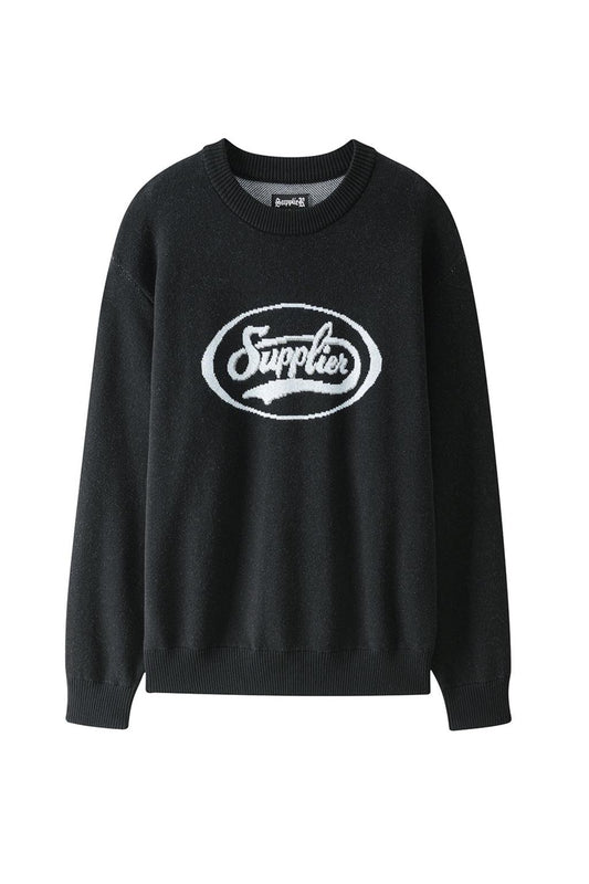 Coca Logo Crew Knit