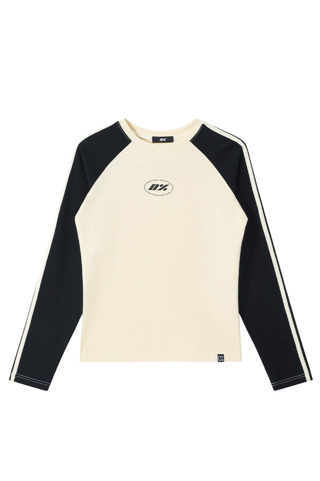 Y2K Dpercent ディーパーセント Front Logo Raglan LS Tee 秋服 長袖