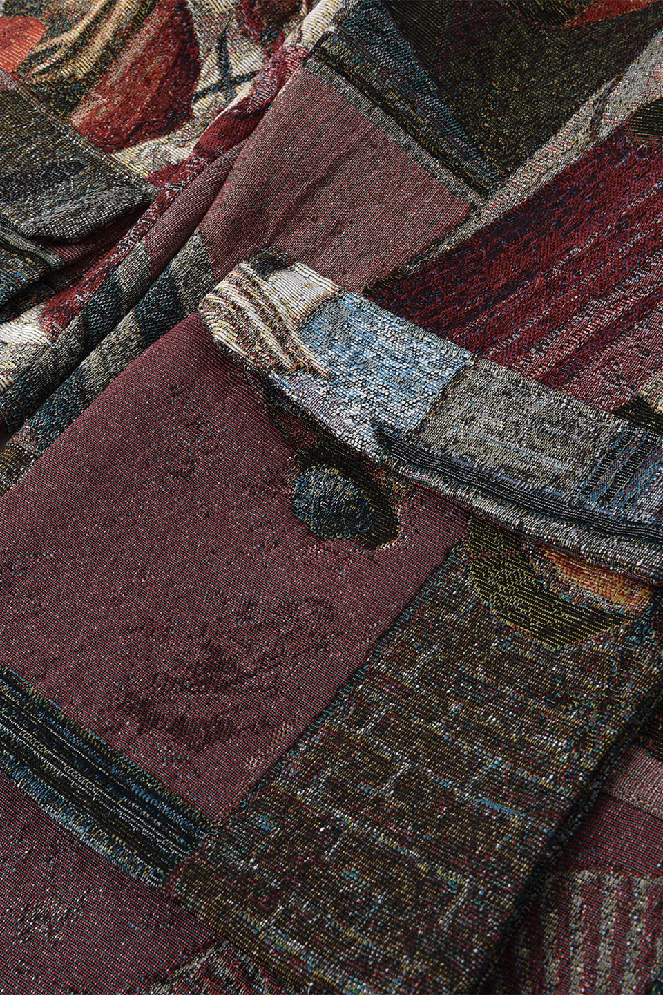 Artist Jacquard Weave Cargo Pants