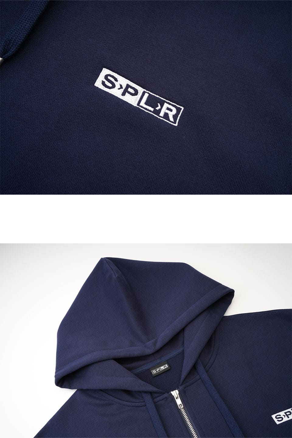 S Logo Zip Hoodie