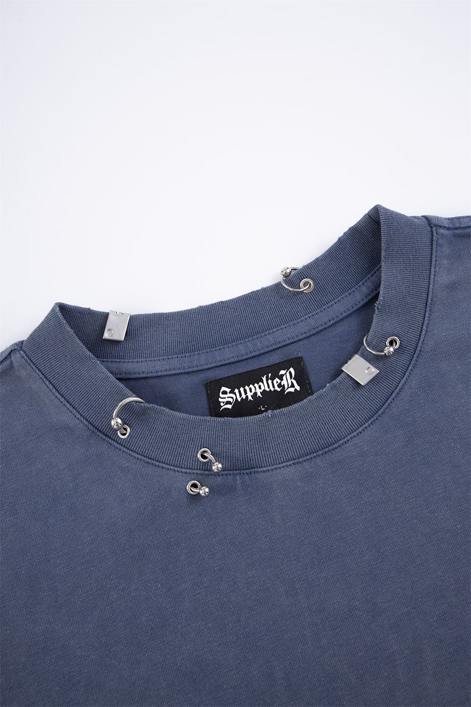 Vintage Wash Pierced Tee