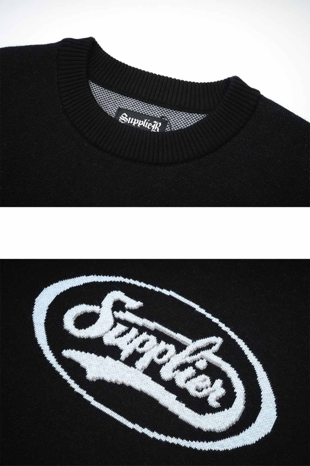 Coca Logo Crew Knit