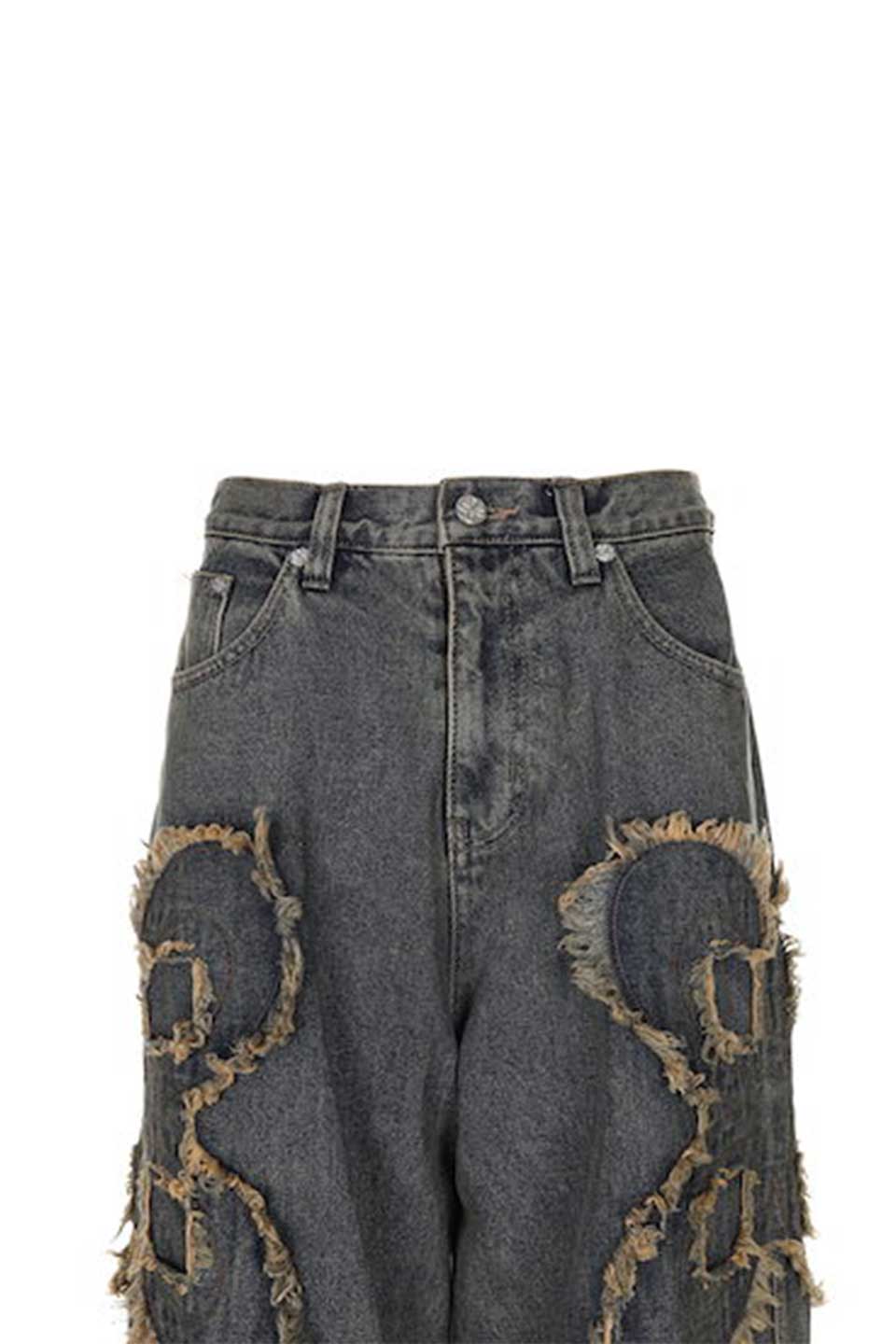Clover Logo Patch Jeans