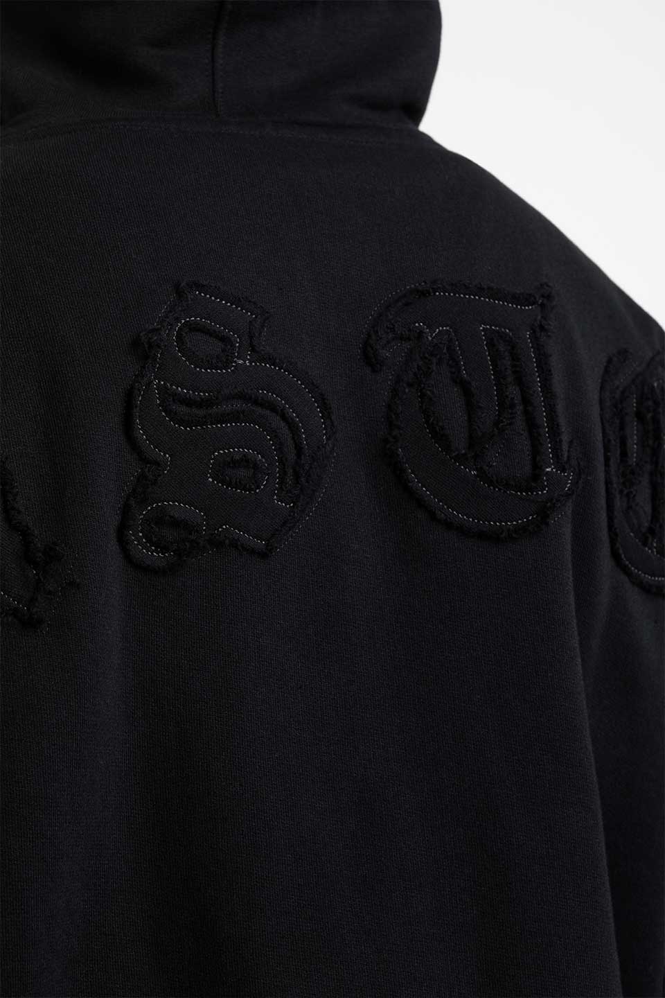 Kingdom Curve Destroy Boxy Zip Hoodie