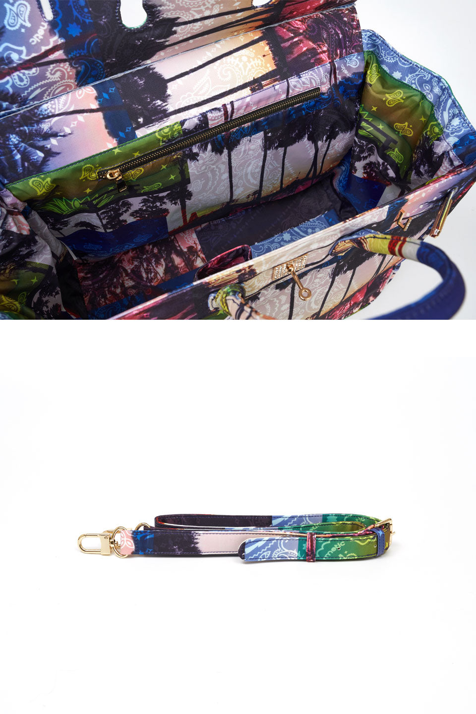 New Paisley Travel Bag