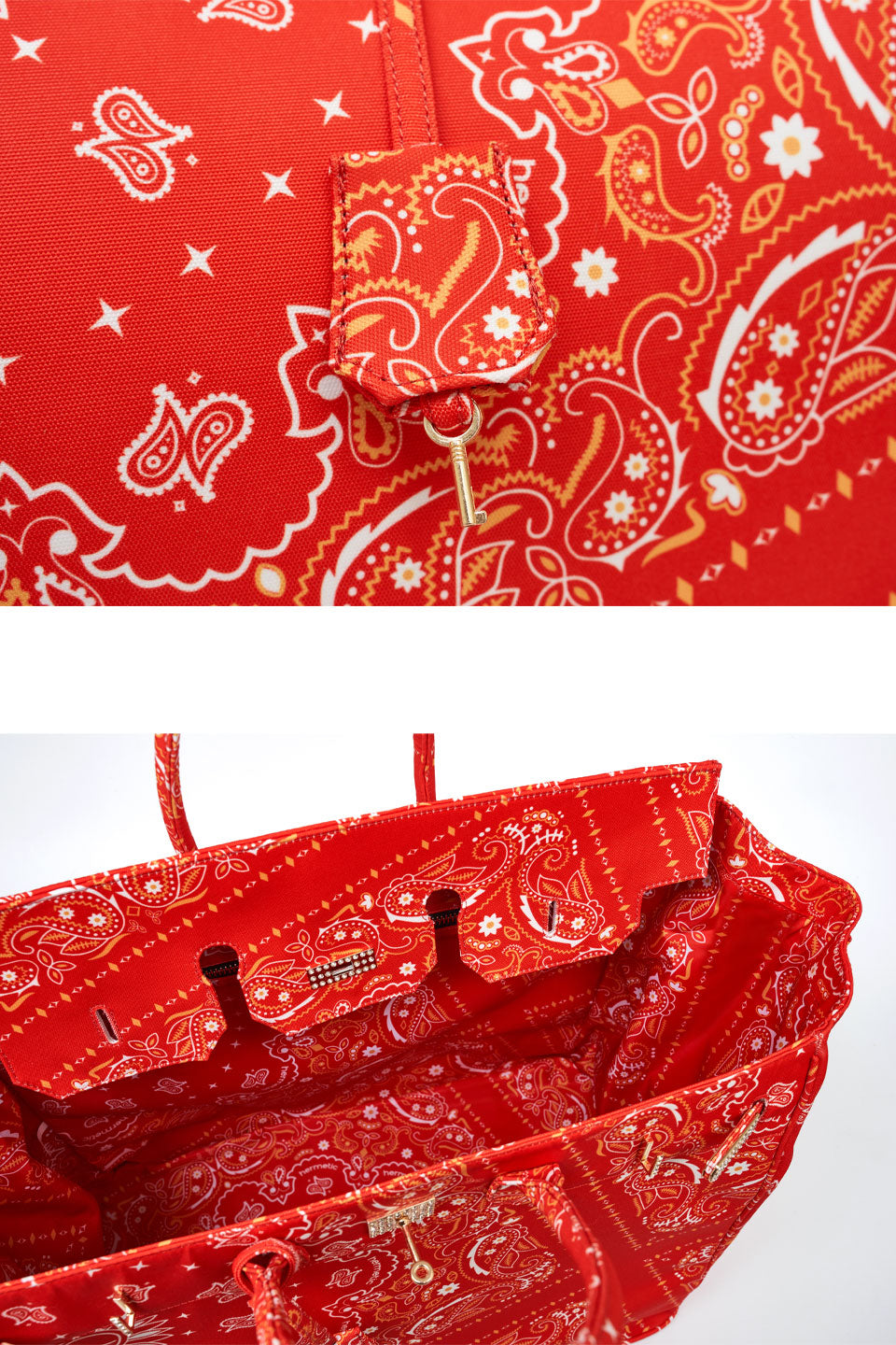 New Paisley Travel Bag