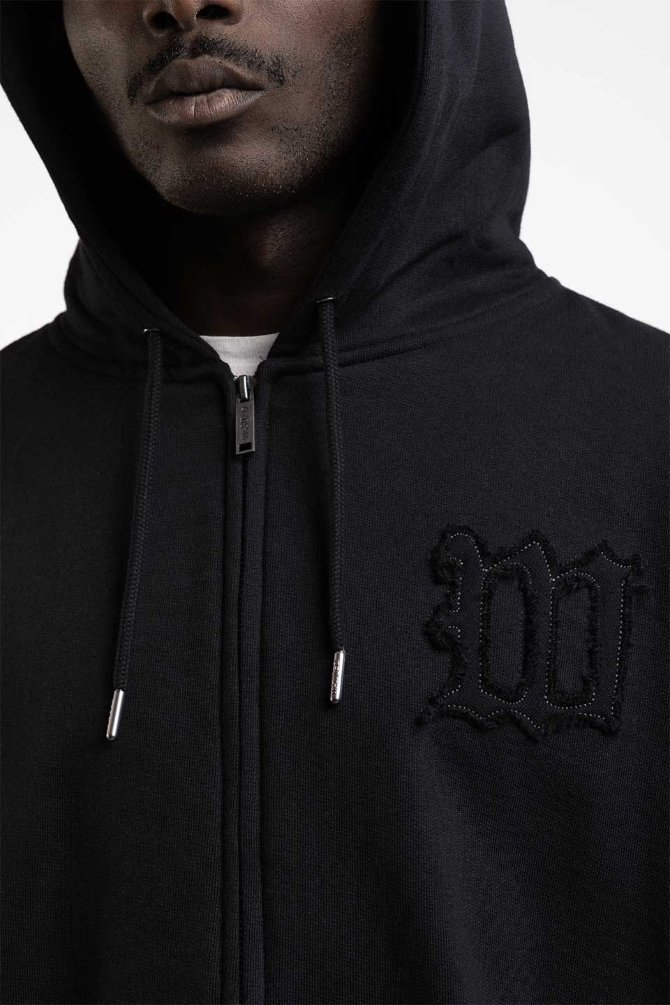Kingdom Curve Destroy Boxy Zip Hoodie