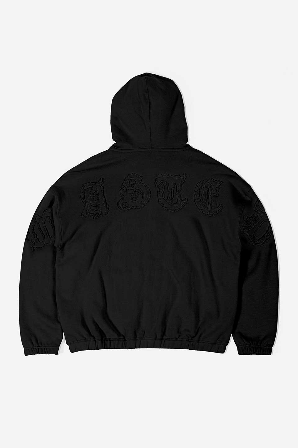 Kingdom Curve Destroy Boxy Zip Hoodie