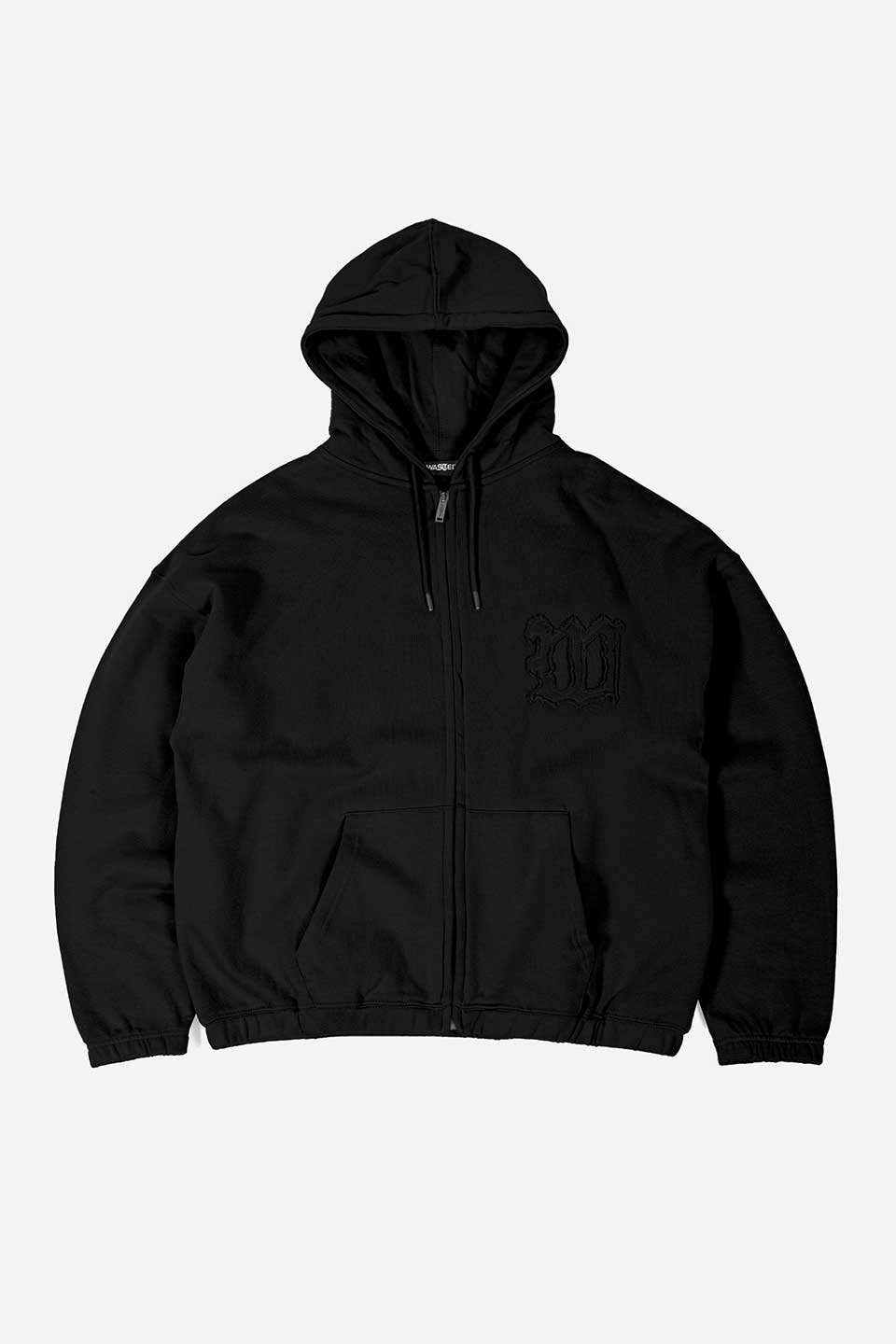 Kingdom Curve Destroy Boxy Zip Hoodie