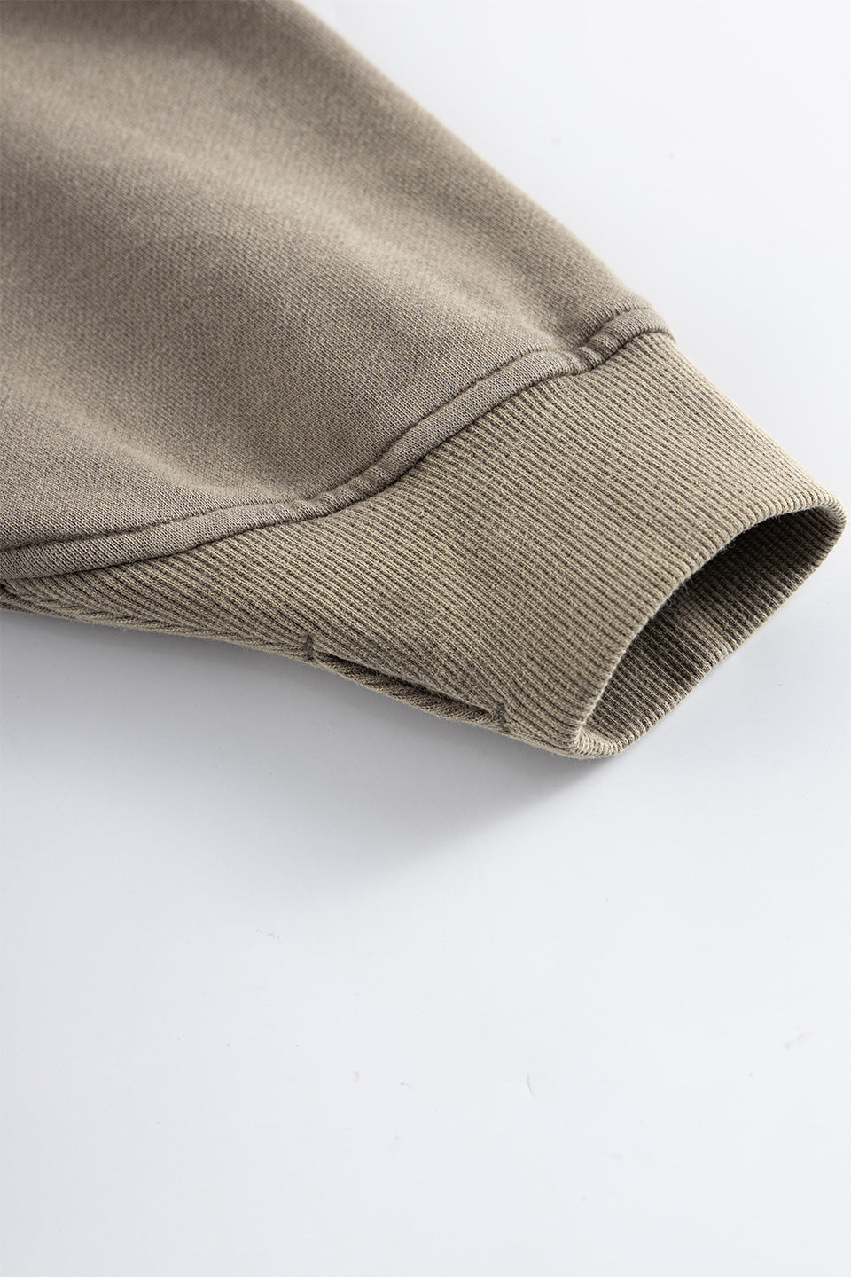 Dagger Leather Patch Zip Hoodie