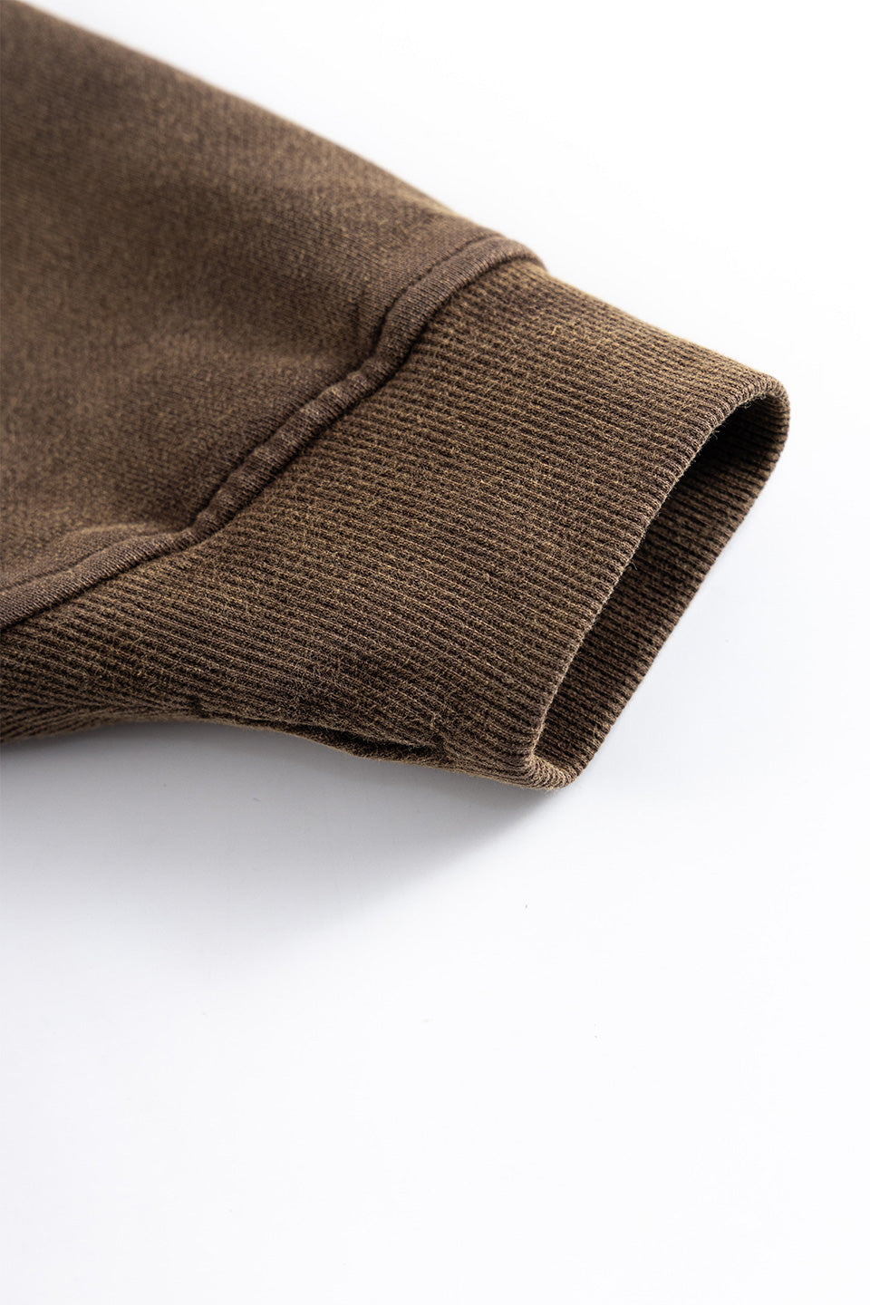 Dagger Leather Patch Zip Hoodie