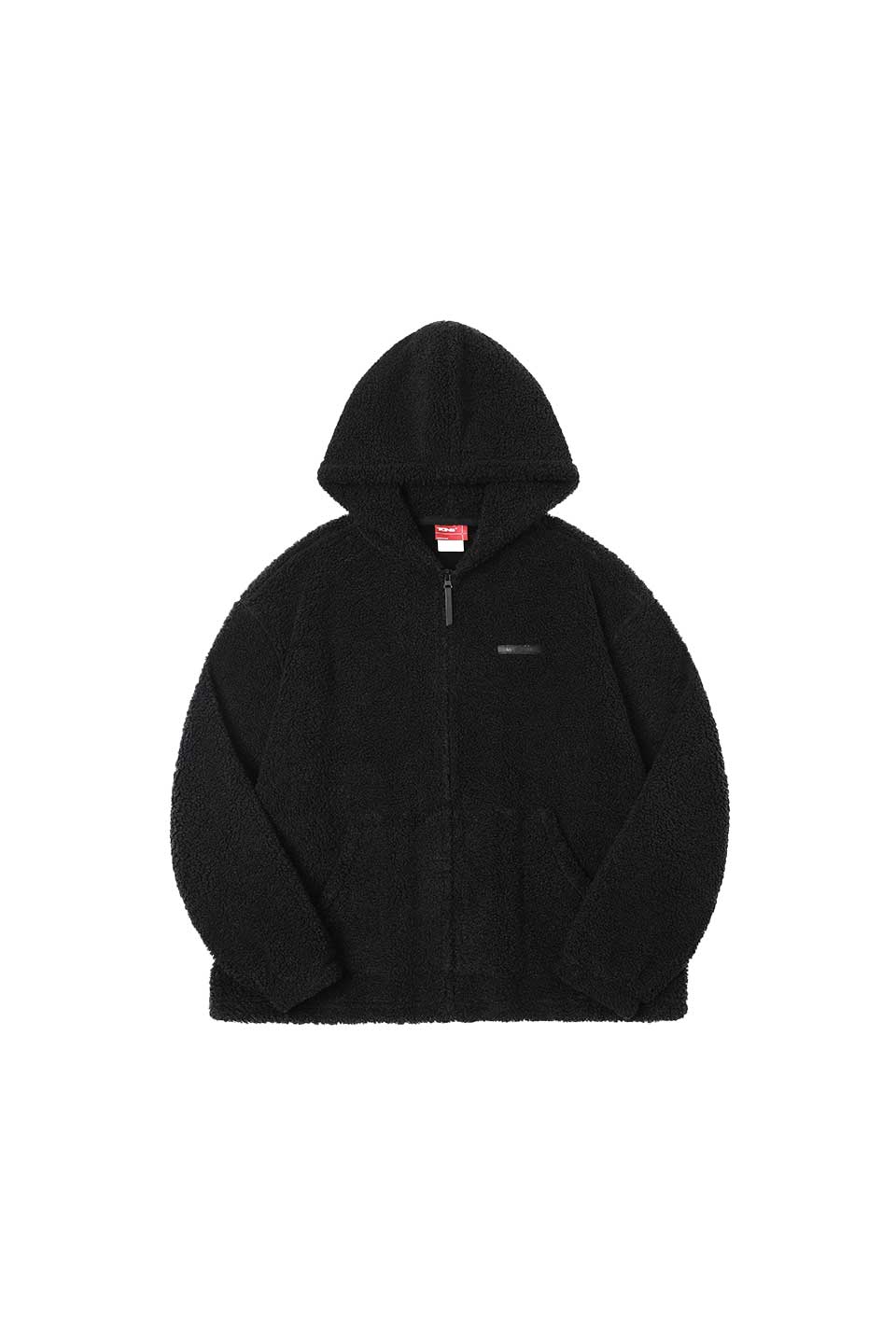 Imitation Lambswool Cardigan Hoodie