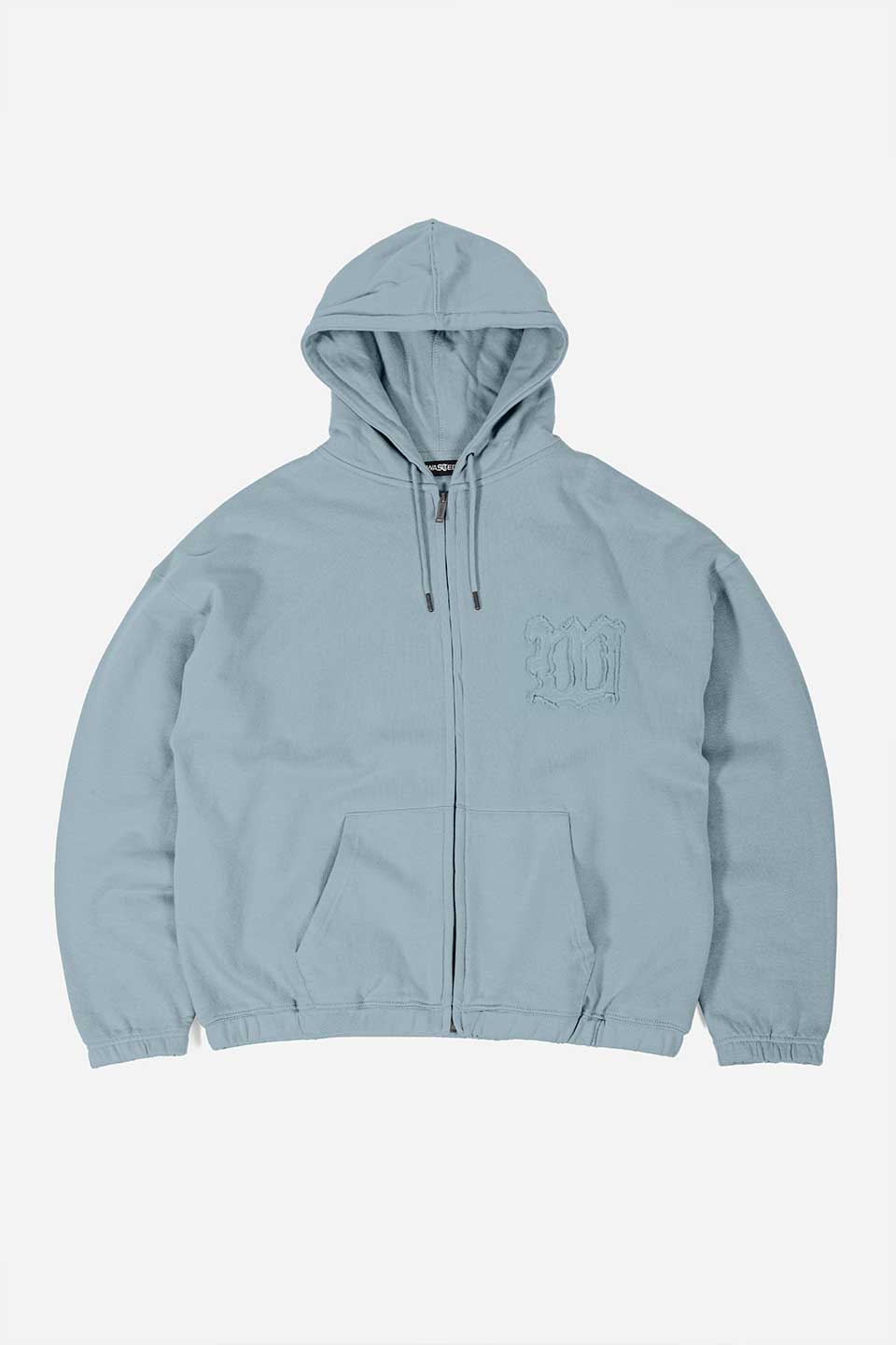 Kingdom Curve Destroy Boxy Zip Hoodie